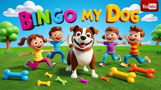 quot🎶 BINGO Song for Kids 🐶 Sing Along with Fun Nursery Rhymes  Perfect for Preschoolquot [upl. by Berkly525]