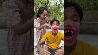 Why did you take off my mask👹🤪😫 Kem TV shorts [upl. by Muslim]