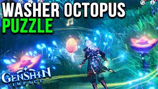 Clivus Capitolinus  Washer Octopus Puzzle Genshin Impact [upl. by Rfinnej]