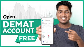 How to Open a Demat Account for FREE🔥 in 2024 [upl. by Reteip]