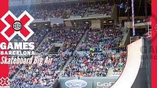 X Games Barcelona 2013 SKATEBOARD BIG AIR X GAMES THROWBACK [upl. by Orozco]