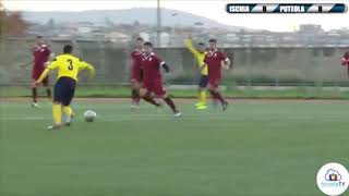 HIGHLIGHTS PUTEOLANA 09  ISCHIA CALCIO [upl. by Latterll]