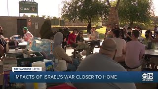 Local organizations react to war in Israel [upl. by Sexela]