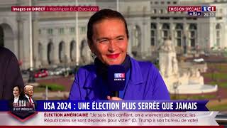 LCI  Début • USA 2024  La Nuit Américaine avec Darius Rochebin Mardi 5 novembre 2024 20h30 [upl. by Aiel876]