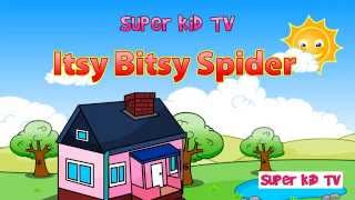 Itsy Bitsy Spider Kids Nursery Rhyme for Children  Kids Song [upl. by Yehtomit643]