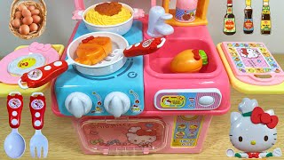 47 Minutes Satisfying with Unboxing Hello Kitty Mini Kitchen Set Cooking Game  Review Toys ASMR [upl. by Savill]