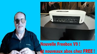 La nouvelle Freebox V9 et ses nouveaux services dans les bacs [upl. by Sileray]