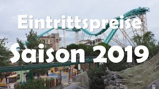 EUROPA PARK Eintrittspreise 2019 bekannt [upl. by Sirama]