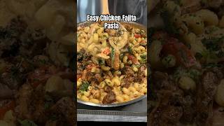 How to Make Chicken Fajita Pasta in Minutes [upl. by Ybbob]