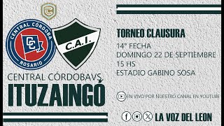 Central Córdoba vs ITUZAINGÓ EN VIVO  14° FECHA Primera C Torneo Clausura 2024 [upl. by Uta]