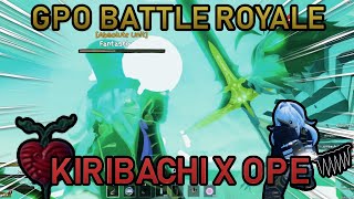 GPO KIRIBACHI IS STILL OVERPOWERED IN BATTLE ROYALE [upl. by Mallory564]