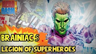 Who is Brainiac 5 History of Brainiac 5  Supergirl Season 3 Legion of Superheroes [upl. by Benyamin820]