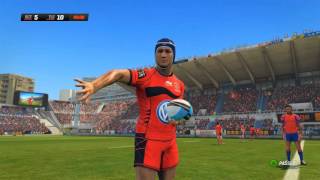 RC Toulon VS Stade Toulousain  Rugby Challenge 2 PCFR [upl. by Yleme426]