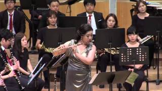 Flute Concertino in D Major Op107  Korea Wind Philharmony [upl. by Sirovaj]