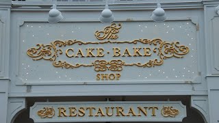 Twinkling star lights test at Cake Bake Shop in Disneys Boardwalk [upl. by Ulysses]