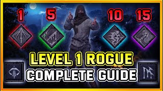 Dark and Darker Level 1 Rogue Complete Beginners Guide  The Best Way to Play the Class [upl. by Chariot]