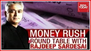 Money Rush  Round Table With Top Economists On Demonetization  Rajdeep Sardesai [upl. by Eadahs222]