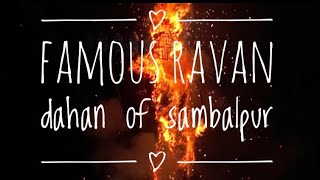 Ravan dahan of sambalpur Odisha [upl. by Aleiram]