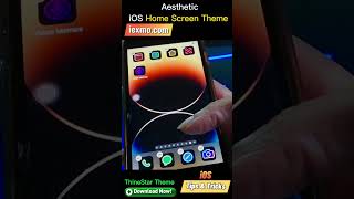 Customize Your iPhone ThineStar Theme iOS 16 iOS 15 No Jailbreak  iPhone Themes Free Download [upl. by Buchalter]