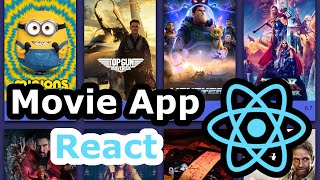 Movie App  React Tutorial [upl. by Aibsel348]