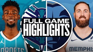 HORNETS at GRIZZLIES  NBA PRESEASON FULL GAME HIGHLIGHTS  October 10 2024 [upl. by Nuhsyar]