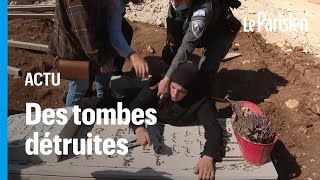 Des tombes palestiniennes détruites pour la construction d’un parc à Jérusalem [upl. by Cicily750]