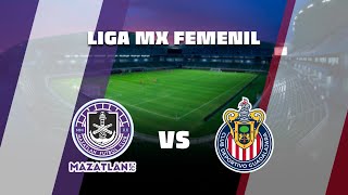 Mazatlán Femenil vs Chivas Femenil ⚽ LIVE 🔴 [upl. by Natrav]