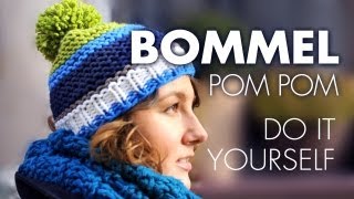 MützenBommel  PomPom selber machen [upl. by Christmas220]