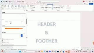 tutorial membuat header dan foother di Microsoft wordtugasTI [upl. by Sitof3]