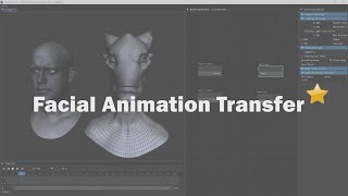 Mush 3D  Facial Animation Transfer [upl. by Enyawad203]