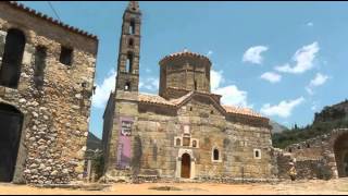 Mourtzinos tower at Palia Kardamyli Mani Peloponnese [upl. by Rehpotsrik]