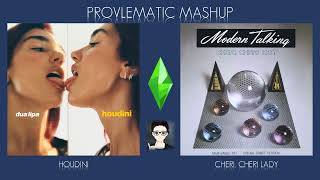 Dua Lipa ♦ Modern Talking  Houdini chéri Provlematic Mashup [upl. by Boote]