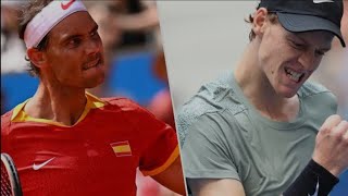 Unforgettable moment at the2020 French Open Rafael Nadal vs jannik sinnerjanniksinnerrafaelnadal [upl. by Eleanore]