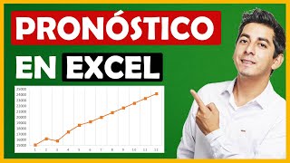 Como hacer un PRONÓSTICO en Excel función pronostico [upl. by Girvin]