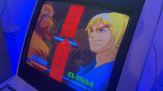 Street Fighter Alpha 3 Challenger Edition hack on CPS2 Darksoft Multi [upl. by Vladamar755]