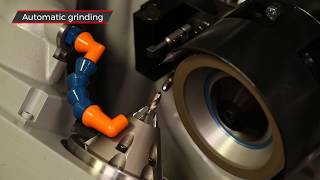 AVYAC NC18  5 Axis Drill Grinding Machine [upl. by Fabiano]