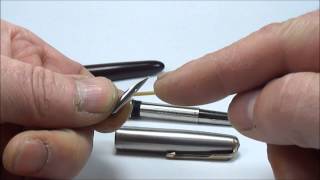 Inside A Parker 51 Special Fountain Pen [upl. by Arukas]