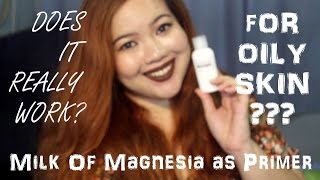 Does It Really Work Milk Of Magnesia As Primer [upl. by Kurtis]