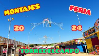 Montajes de la Feria de Torredelcampo 2024 [upl. by Yunfei218]