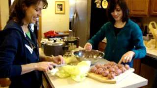 My Sisters Making Cabbage Rolls [upl. by Adnilreb]