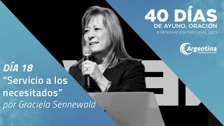 Día 18 40 Días de Ayuno y Oración 2023  Graciela Sennewald LSA [upl. by Keiryt423]