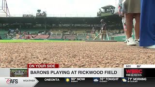 Birmingham Barons play at Rickwood Field [upl. by Etoile161]