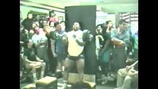 Classic CT Footage from the early days Setting records Bench Press Strict Curl [upl. by Enalda365]