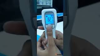 Infrared Thermometer Perfecxa Model no  VH220 user guide and Fahrenheit setting [upl. by Eisle]