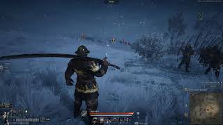 Conquerors Blade Elite Longbowmen VS Black Clad bandits [upl. by Eednak348]