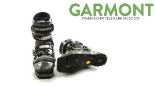 Garmont SynerG Telemark Ski Boots  GFit Liner For Women [upl. by Lyckman]