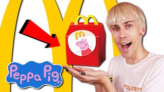 KUPIŁEM w McDonalds zestawy Happy Meal Świnka Peppa [upl. by Dwain]