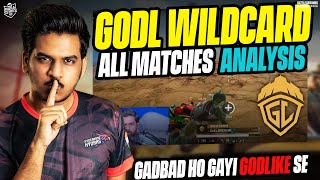 GodL BGIS Wildcard All Matches Analysis  GodLike Esports [upl. by Leroy]