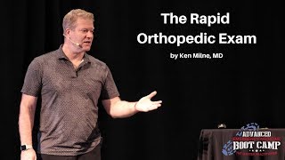 The Rapid Orthopedic Exam  The Advanced EM Boot Camp [upl. by Burton638]