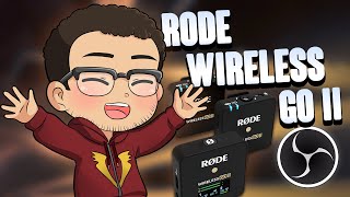 How to Use Rode Wireless GO II With OBS [upl. by Santos]